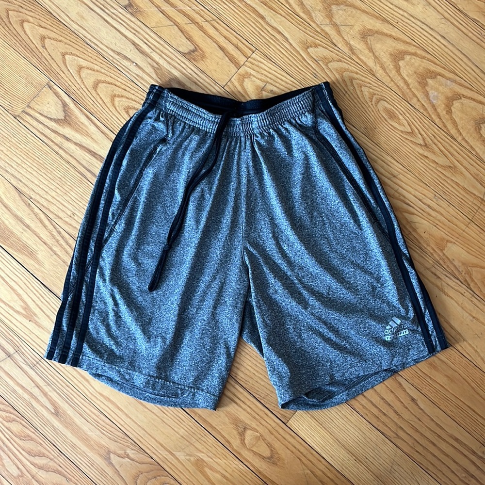 Adidas Climalite training shorts.